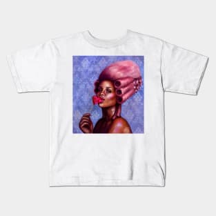 Yas, Queen, Madam Lolli in blue Kids T-Shirt